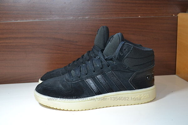 adidas hoops 2.0 mid 39.5р хайтопы кроссовки кожаные оригинал