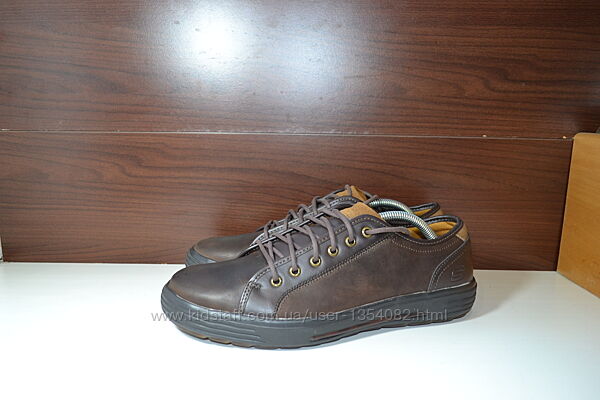 skechers porter-ressen 45р сникерсы туфли кроссовки кожаные