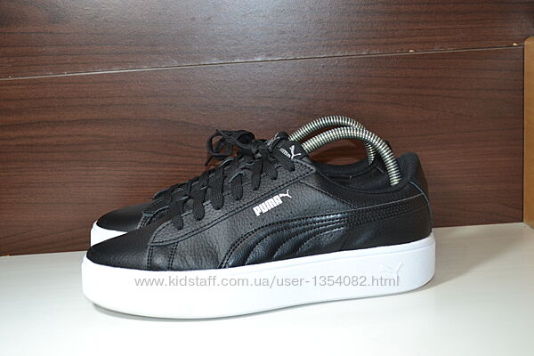 puma vikky stacked l 40р кроссовки сникерсы кожаные оригинал