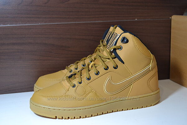 nike son of force mid winter 42р кроссовки ботинки кожаные оригинал