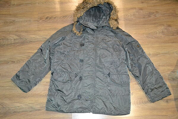 alpha industries N-3B L куртка зимняя парка оригинал 