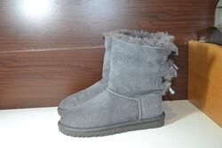 ugg australia 36р уги оригинал зимние сапожки кожаные на меху