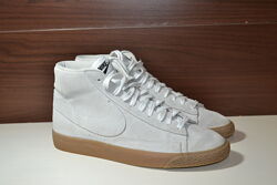 nike blazer mid prm 41р кроссовки хайтопы кожаные оригинал кеды сникер