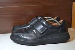 clarks 44р ботинки кожаные туфли оригинал на широкую ногу
