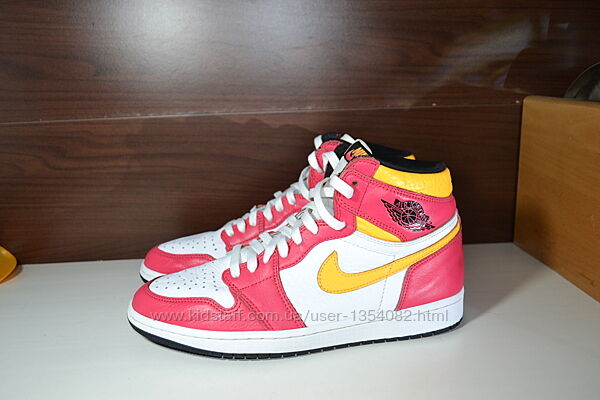 nike air jordan 1 retro high og 44р кроссовки кожаные хайтопы оригинал