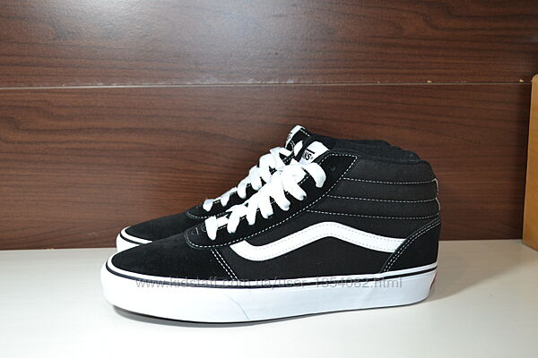 Vans 41р кеды зимние оригинал кожаные сникерсы кроссовки