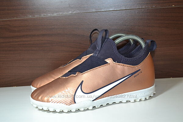 nike air zoom mercurial vapor 15 tf jr 38р сороконожки бутсы бмпы