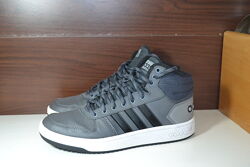 adidas hoops 2.0 mid 42р кроссовки зимние ботинки оригинал