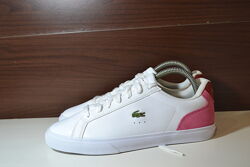 lacoste lerond pro 39.5-40р кожаные кроссовки сникерсы оригинал