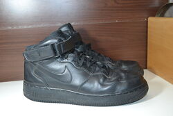 nike air force 1 mid 46р кроссовки ботинки кожаные оригинал хайтопы