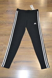 adidas essentials 3 лосины xl-l 170 легинсы тайтсы спортивные