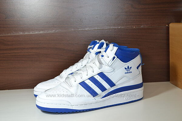 adidas forum mid 38.5р кроссовки кожаные оригинал ботинки сникерсы