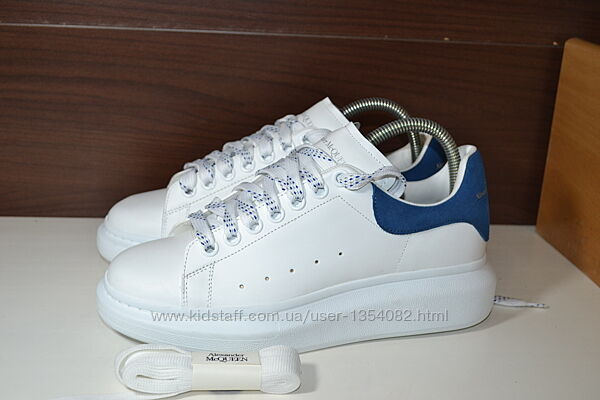 alexander mcqueen 39-40р кроссовки сникерсы кожаные оригинал