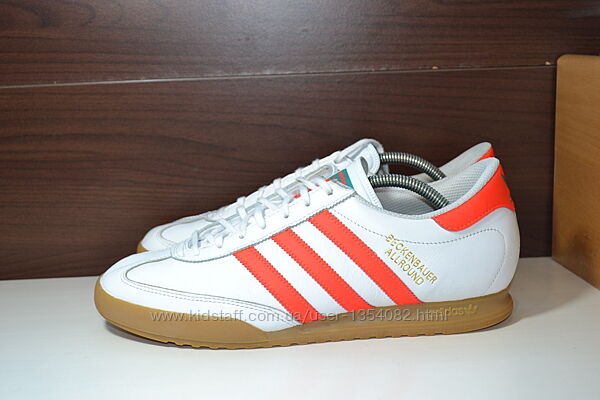 adidas beckenbauer 46р кроссовки кожаные оригинал сникерсы