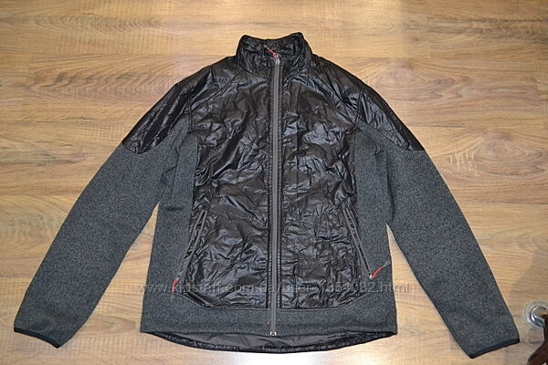 jack wolfskin M-L кофта кардиган куртка гибрид вязаная оригинал