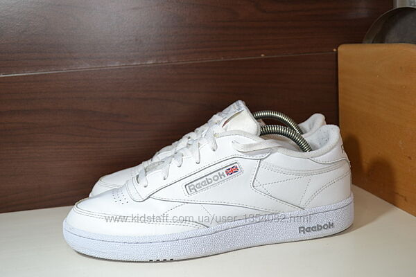 reebok club c 85 classic 43р кожаные кроссовки сникерсы кеды оригинал