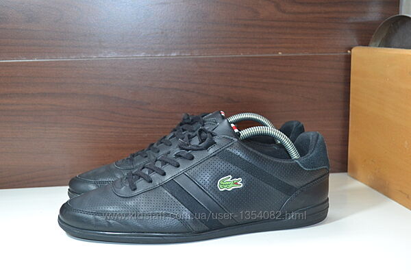 lacoste giron 42.5р кеды кроссовки сникерсы кожаные оригинал