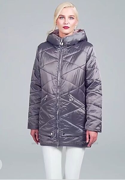 Елегантна зимова куртка парка 5XL бренд Astrid 