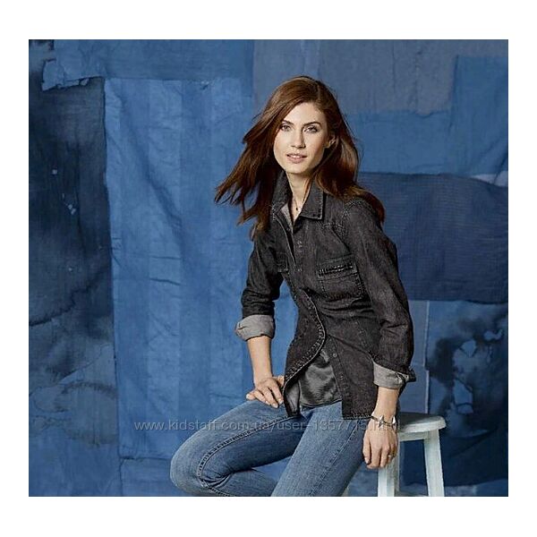 Джинсовая рубашка от esmara германия размер евро 40 