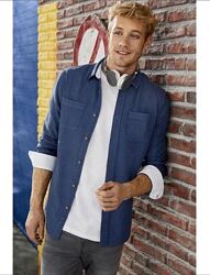 Стильна сорочка чоловіча від livergy германію, розмір м 48/50 комір 39/40с