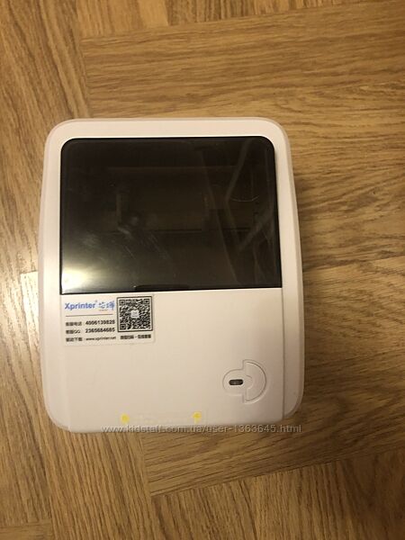 Термопринтер Xprinter XP-420B принтер етикеток, наклейок