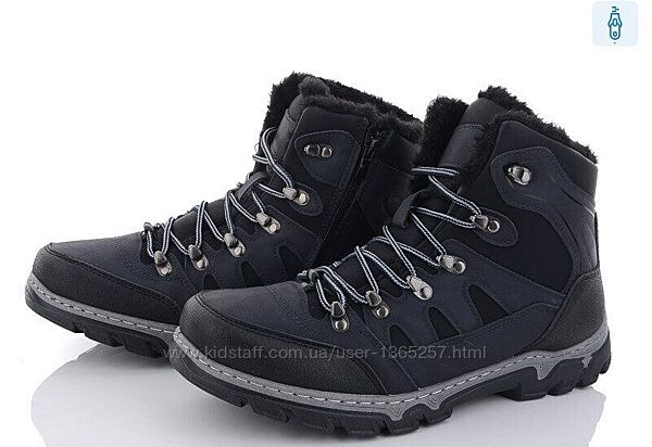 Ботинки зимние мужские Baolikang MX2323-n 40-45р код 10114