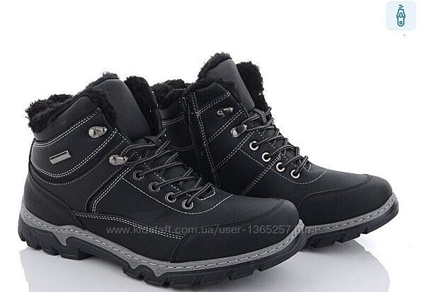 Ботинки зимние мужские Baolikang MX2502 40-45р код 10115