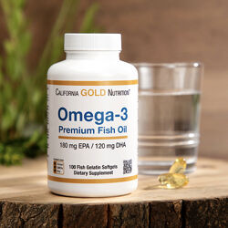 Омега - 3 преміум класу від американського бренду California Gold Nutrition