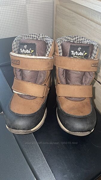 Демісезонні черевики для хлопчика турецький бренд Tutubi 31 р