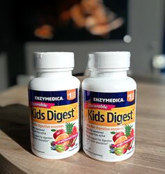 Kids Digest, травні ферменти в формі жувальних таблеток зі смаком фруктовог