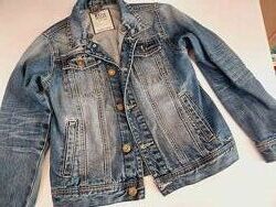 Джинсова куртка Next для хлопчика розмір 9 років 134 см