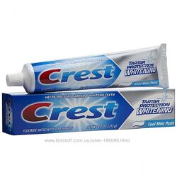 От зубного камня отбеливающая паста Crest TarTar Protection White-232g-USA