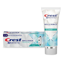 Зубна відбілююча антибактеріальна Crest 3D White Brilliance Blast Toothpast