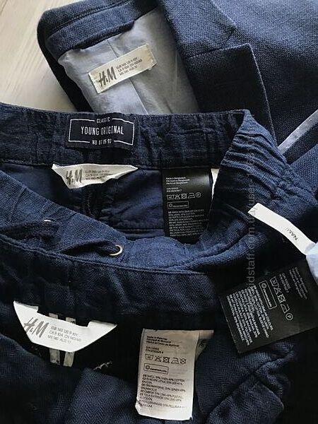 H&M костюм пиджак и брюки для школы