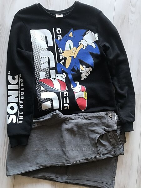 Комплект джинси H&M та світшот Sonic George 158-164см