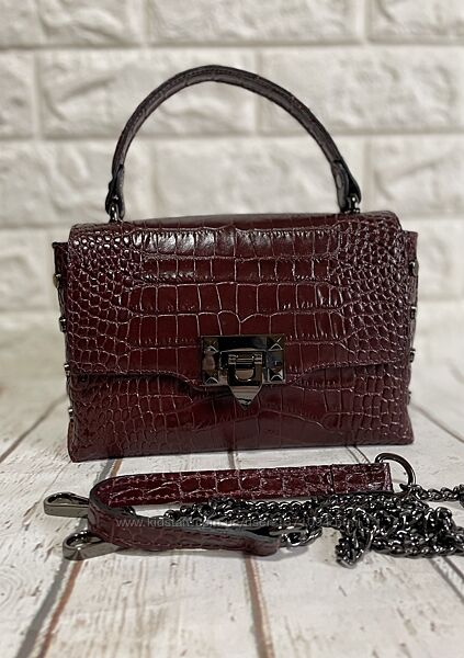 Жіночі шкіряні сумочки Італія genuine leather