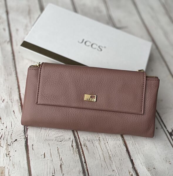 Жіночий шкіряний гаманець портмоне JCCS 