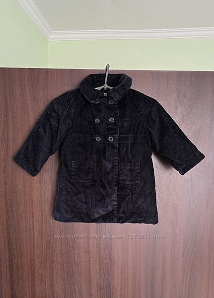 Пальто вельветове, Gocco, Baby collection, 12-18 міс.