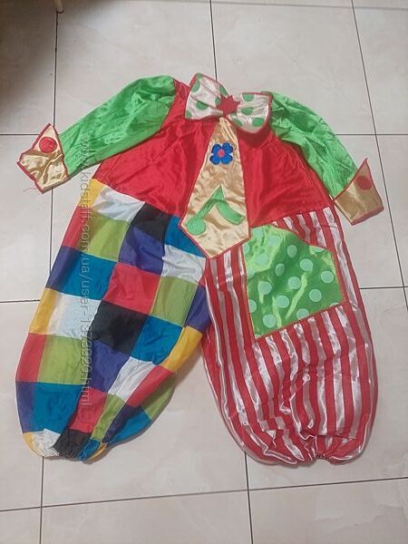 новорічний костюм клоуна