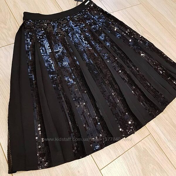 Вечірня спідниця Guess з паєтками. Нова. Оригінал Розмір М / L.