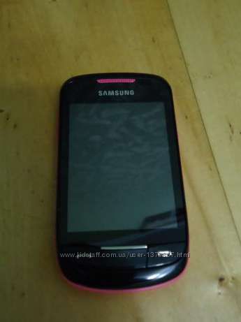 Новый телефон SAMSUNG GT-S3850 розовый