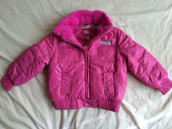Деми куртка фирмы Pixel на девочку 24 месяца 92 см