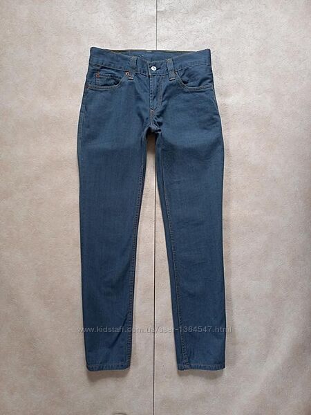 Мужские брендовые джинсы скинни Levis, 30 pазмер. Оригиналы . 