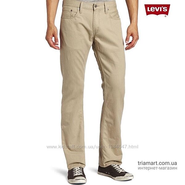 Мужские брендовые джинсы скинни Levis, 36 pазмер.