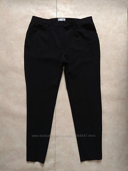 Классические черные штаны брюки с высокой талией Brax, 16 pазмер. 