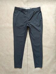 Мужские классические зауженные штаны брюки со стрелками H&M, 38 pазмер. 
