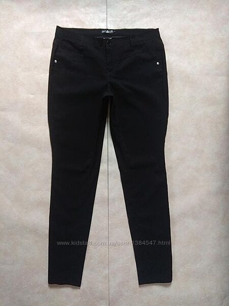 Черные утягивающие штаны брюки скинни с высокой талией Bonprix, 44 размер.