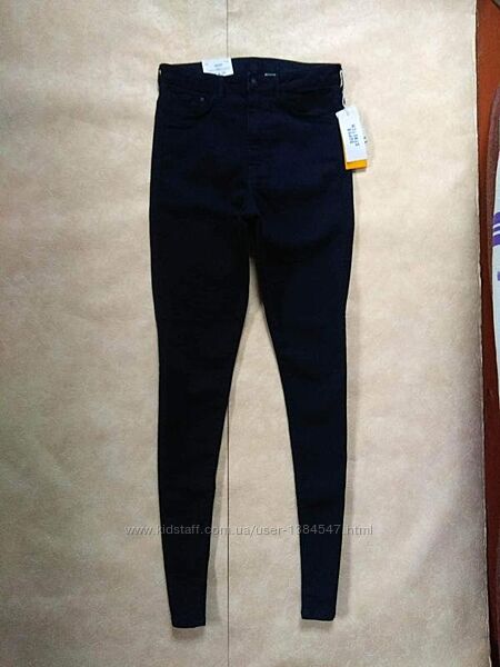 Новые джинсы скинни с высокой талией H&M, 14 размер