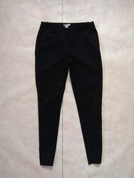 Классические зауженные черные штаны брюки со стрелками H&M, 36 pазмер. 