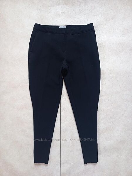 Классические черные штаны брюки со стрелками и высокой талией H&M, 38 разме